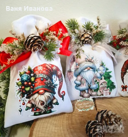 Коледна торбичка, снимка 3 - Коледни подаръци - 47948394