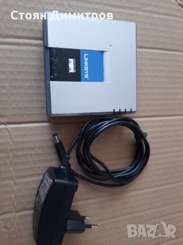 Cisco Linksys SPA3102 FXO, FXS Voice Gateway with router , снимка 1 - Друга електроника - 34255302