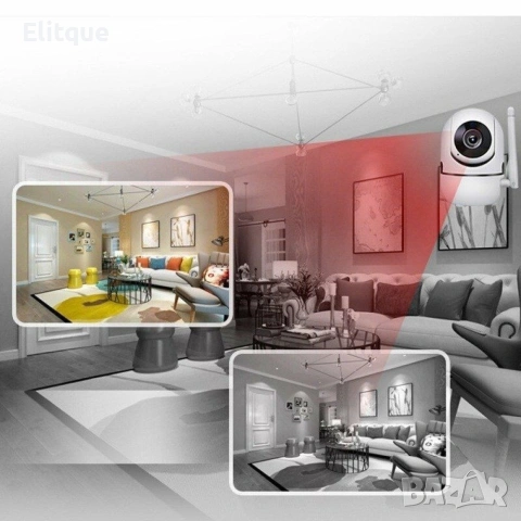 Z288 ЧЕРНА IP КАМЕРА ЗА ВИДЕОНАБЛЮДЕНИЕ, снимка 11 - Друга електроника - 53127637