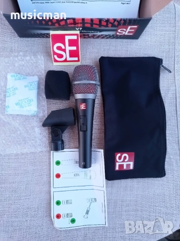    Динамичен микрофон Se Electronics V7s, снимка 4 - Други - 53819187