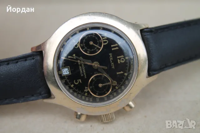 СССР часовник ''Полет'' хронограф, снимка 12 - Мъжки - 47903143