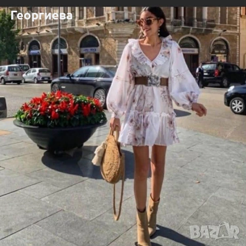 Разкошна дамска рокля H&M, снимка 6 - Рокли - 53746470