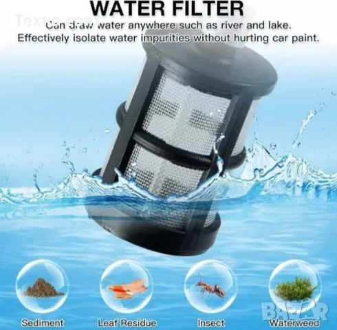 ТОП ЦЕНА АКУМУЛАТОРНА ВОДОСТРУЙКА за кола дом градина 30 bar, снимка 3 - Аксесоари и консумативи - 47708329