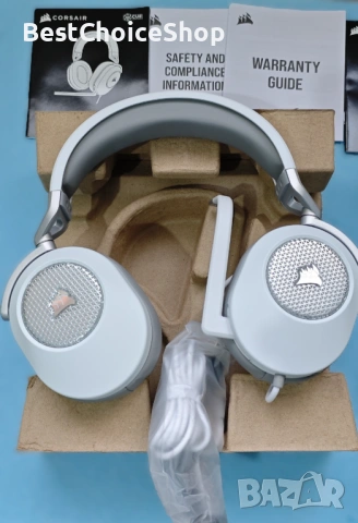 Gaming слушалки с микрофон Corsair HS65, Surround, Dobly Audio 7.1 Sound ID, Конектор USB & 3.5mm, снимка 5 - Слушалки за компютър - 53061211