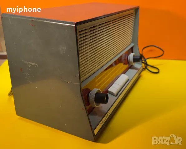 Ретро Лампово Радио Philips Работи, снимка 6 - Антикварни и старинни предмети - 50072438