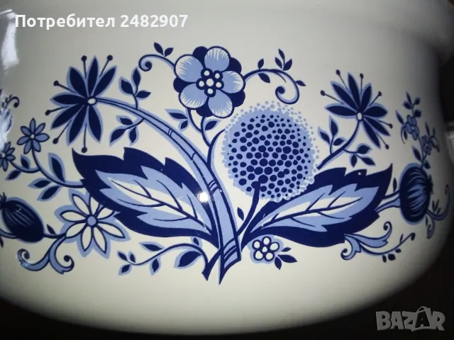 Емайлирана тенджера - ретро, снимка 3 - Съдове за готвене - 48639058