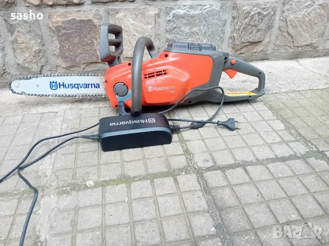 Husqvarna 120i с батерия и зарядно, снимка 3 - Градинска техника - 48306249