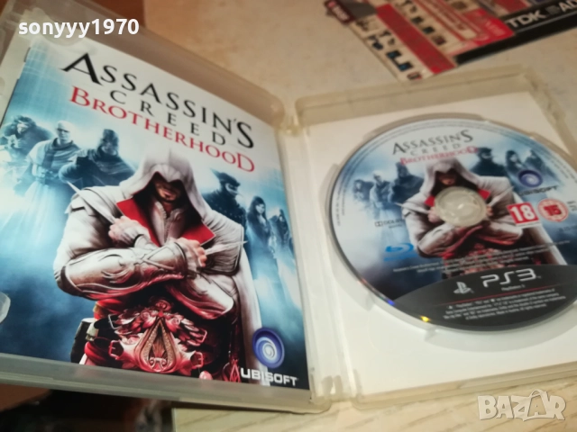SONY PS3 GAME ASSASSINS CREED BROTHERHOOD 3110251919, снимка 2 - Игри за PlayStation - 52249682