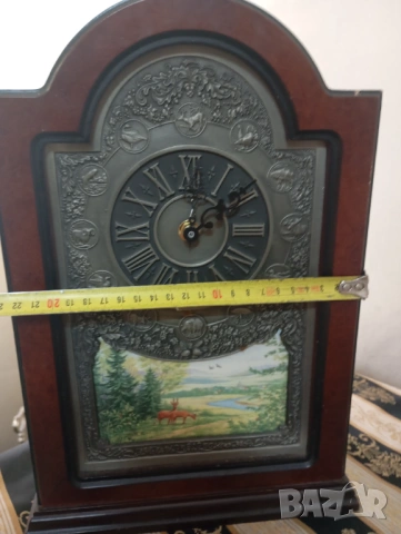 Винтидж настолен часовник, снимка 4 - Други ценни предмети - 53809669