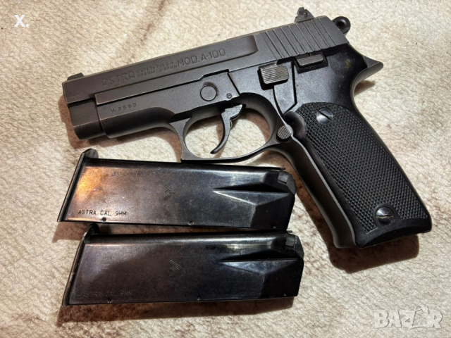 пистолет ASTRA A-100 9x19, снимка 4 - Бойно оръжие - 53058663