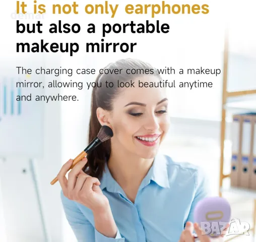 Отворени слушалки Bluetooth 5.4 безжични, с костна проводимост, LED дисплей, калъф за зареждане, снимка 7 - Безжични слушалки - 49879530