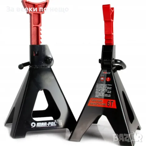 Комплект стойки за автомобил 6 тона 408 мм  600 мм Mar-Pol, снимка 5 - Други инструменти - 50365676
