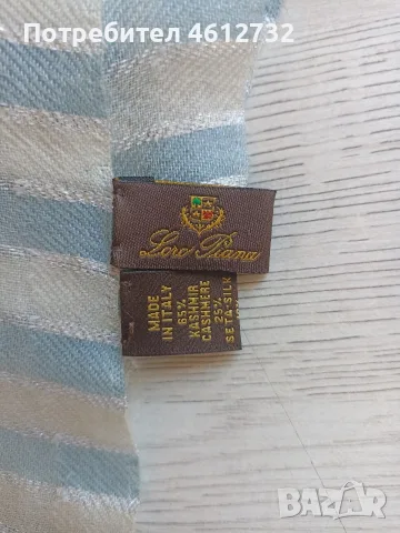 Оригинален шал Loro Piana, снимка 3 - Шалове - 56158110