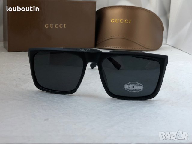 Gucci класически мъжки слънчеви очила с поляризация, снимка 3 - Слънчеви и диоптрични очила - 41742590