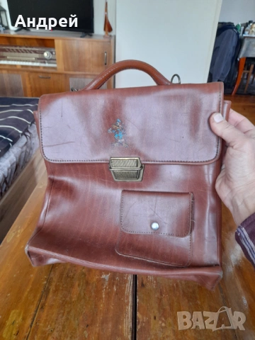 Стара ученическа чанта #19, снимка 2 - Други ценни предмети - 53593060