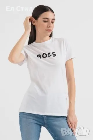 ⭐️Дамски и мъжки тениски.Цена 27.00лв.Лого DTF ПЕЧАТ
.Не се напуква и цепи., снимка 6 - Тениски - 48933425