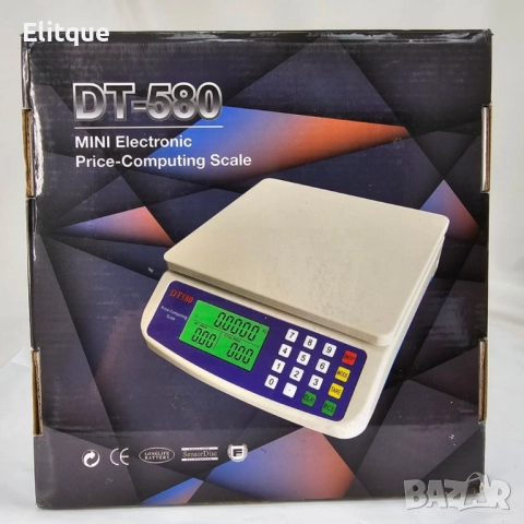Мини електрическа везна 30 кг DT-580, снимка 4 - Други стоки за дома - 52716354
