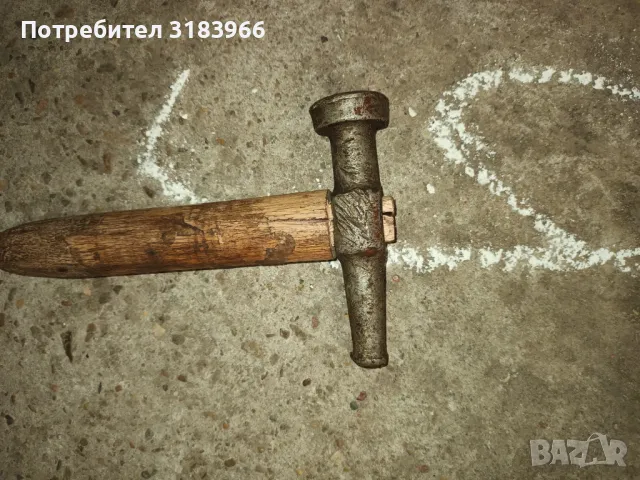 малък чук № 9 от алумин, снимка 2 - Други инструменти - 48241183