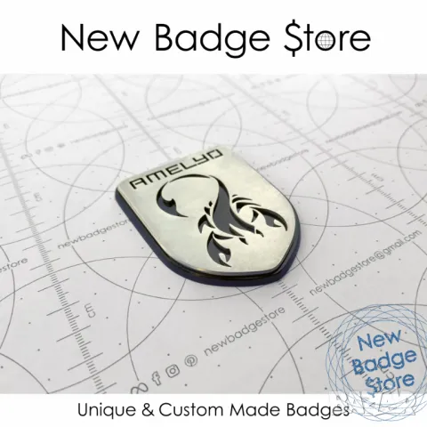 Метална авто емблема със скорпион