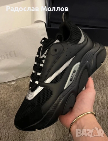 CLASS Dior B22 Reflective Black (от/до 40-46 номер), снимка 1