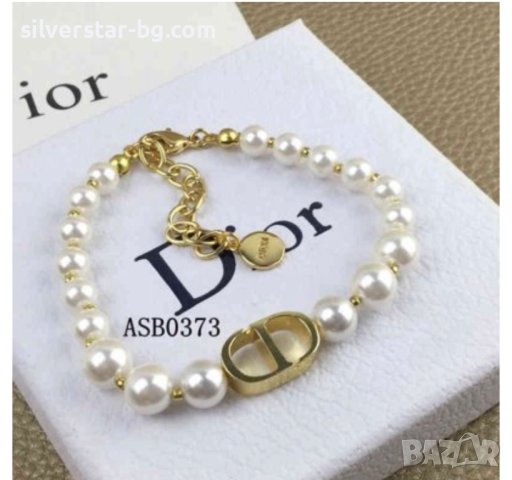 Гривна Dior 032 перли, снимка 1 - Гривни - 41834903