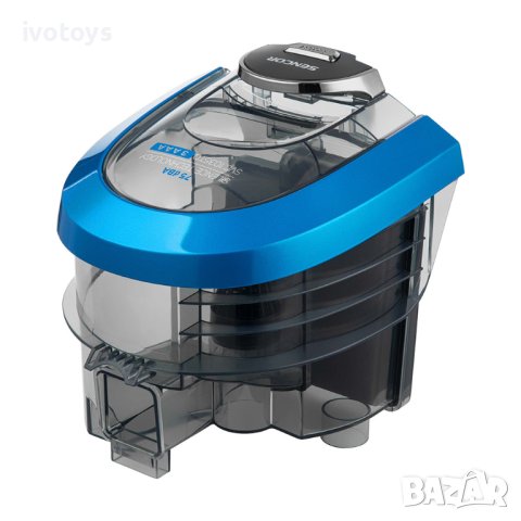 Прахосмукачка без торба SENCOR SVC 1035TQ 3AAA, Контейнер за прах от 1 л, контейнер 1L, кабела 7 м, снимка 6 - Прахосмукачки - 41882453