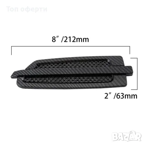 Декорация за броня - PG188 2 БРК-Т - Карбон, снимка 3 - Аксесоари и консумативи - 49356280