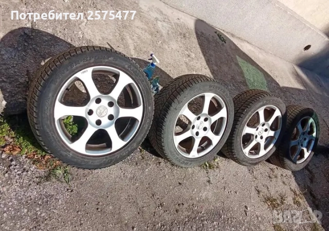 джанти с гуми 17"5x120 ET-41 67.1