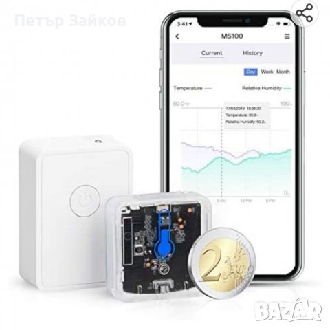 Безжичният сензор за температура и влажност на Meross, снимка 3 - Друга електроника - 38728087