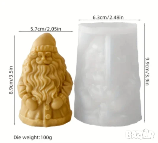 Молдове дядо Коледа два вида (8/9), снимка 8 - Форми - 51144253