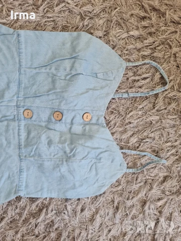 Дънкова рокля, снимка 2 - Рокли - 50839231