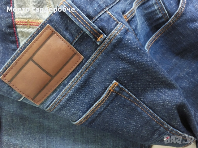 Мъжки дънки на Tommy Hilfiger оригинални Размер 40/размер Л, снимка 6 - Дънки - 52178338