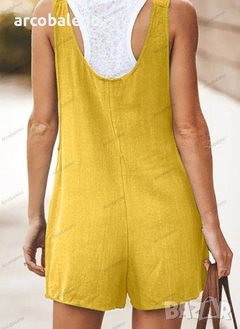 Дамски моден летен къс гащеризон, 8цвята , снимка 11 - Гащеризони - 41565956