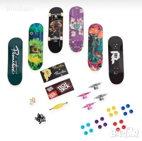 Комплект мини скейтборди с аксесоари Tech Deck / Sk8Shop Bonus Pack, снимка 3 - Коли, камиони, мотори, писти - 39459586
