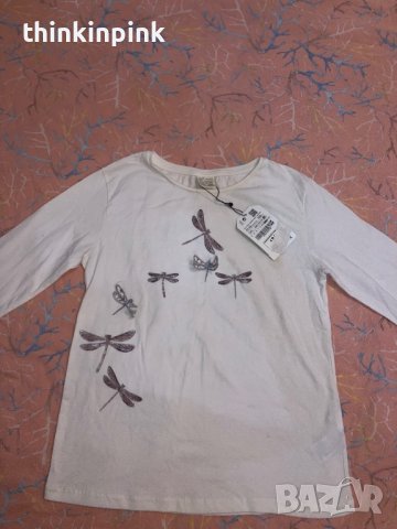 Детска блузка с водни кончета Zara kids, снимка 1