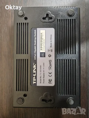 tplink tl-sg1008d lan switch, снимка 3 - Суичове - 48258113