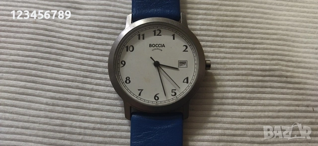 BOCCIA Titanium, кварцов, сменена батерия, точно работещ, дамски часовник, снимка 2 - Дамски - 53593329