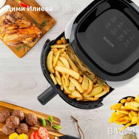 Фритюрник с горещ въздух , снимка 3 - Фритюрници - 52807093