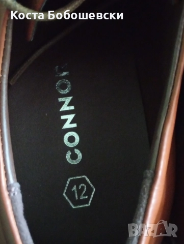 Обувки Connor, No 46 кафяви, нови!, снимка 8 - Официални обувки - 52883776