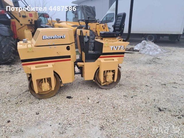 Двубандажен вибрационен валяк Benford/Terex/TV75