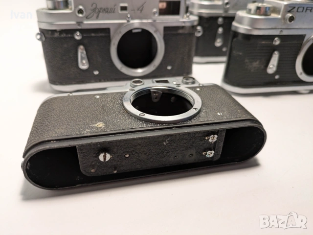 Сет от лентови фотоапарати тела Зоркий Zorki 4 4К, снимка 4 - Фотоапарати - 53489376