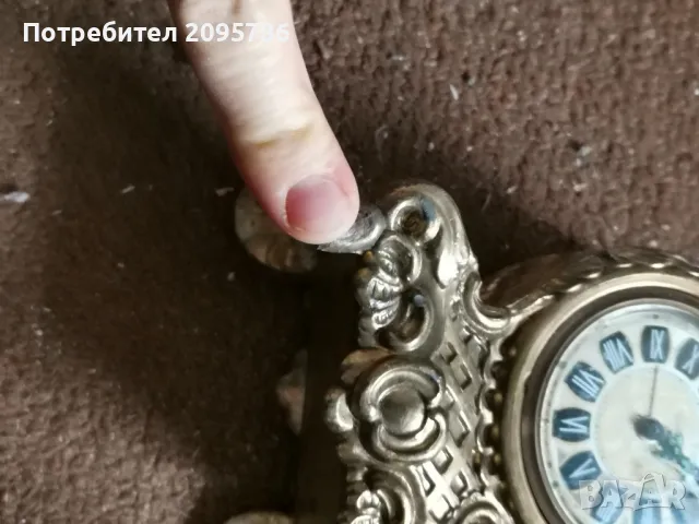 стар немски часовник, снимка 5 - Антикварни и старинни предмети - 48096957