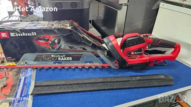 Електрически тример за жив плет einhell GE-EH 6560, снимка 6 - Градинска техника - 50217520