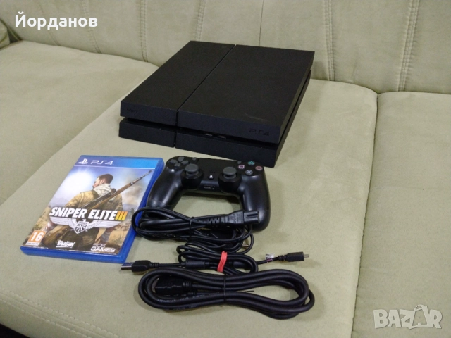 Playstation 4 500gb. комплект , снимка 2 - PlayStation конзоли - 52060541