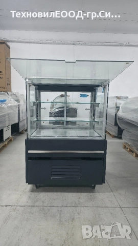 Сладкарска хладилна витрина 100 см, снимка 4 - Витрини - 52853990