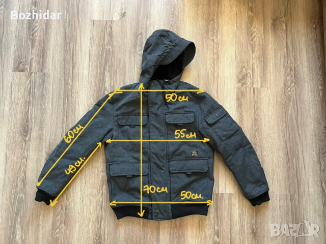 [Цена до 08.12] Мъжко зимно яке H&M, снимка 2 - Якета - 52108400