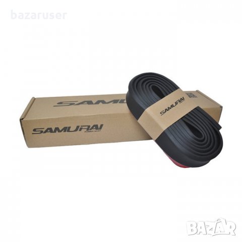 Преден спойлер под броня Samurai 1568/29006-Черен, снимка 2 - Аксесоари и консумативи - 34387704