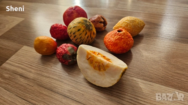 Декоративни плодове от сапун - 9 бр, снимка 2 - Други - 53143990
