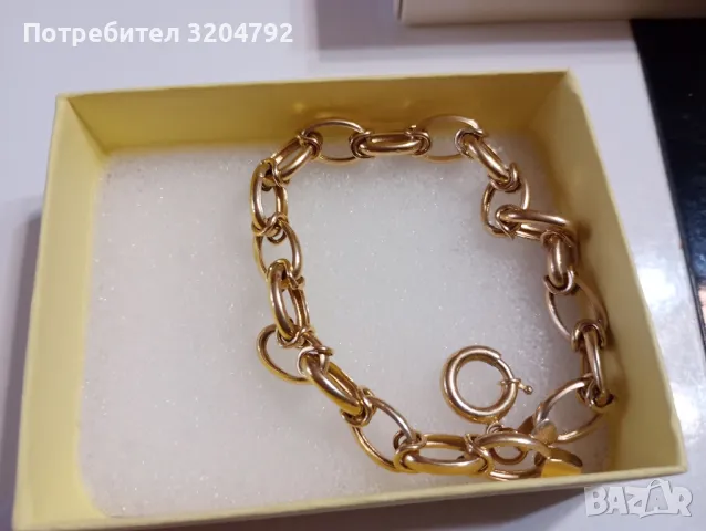 Златна гривна 6,53-14к., снимка 1