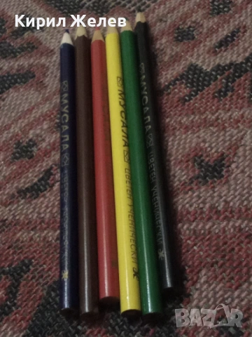 Цветни моливи 51759, снимка 3 - Антикварни и старинни предмети - 53639712